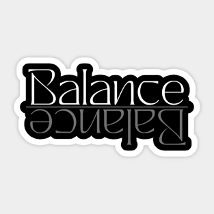 Balance Tee! Sticker